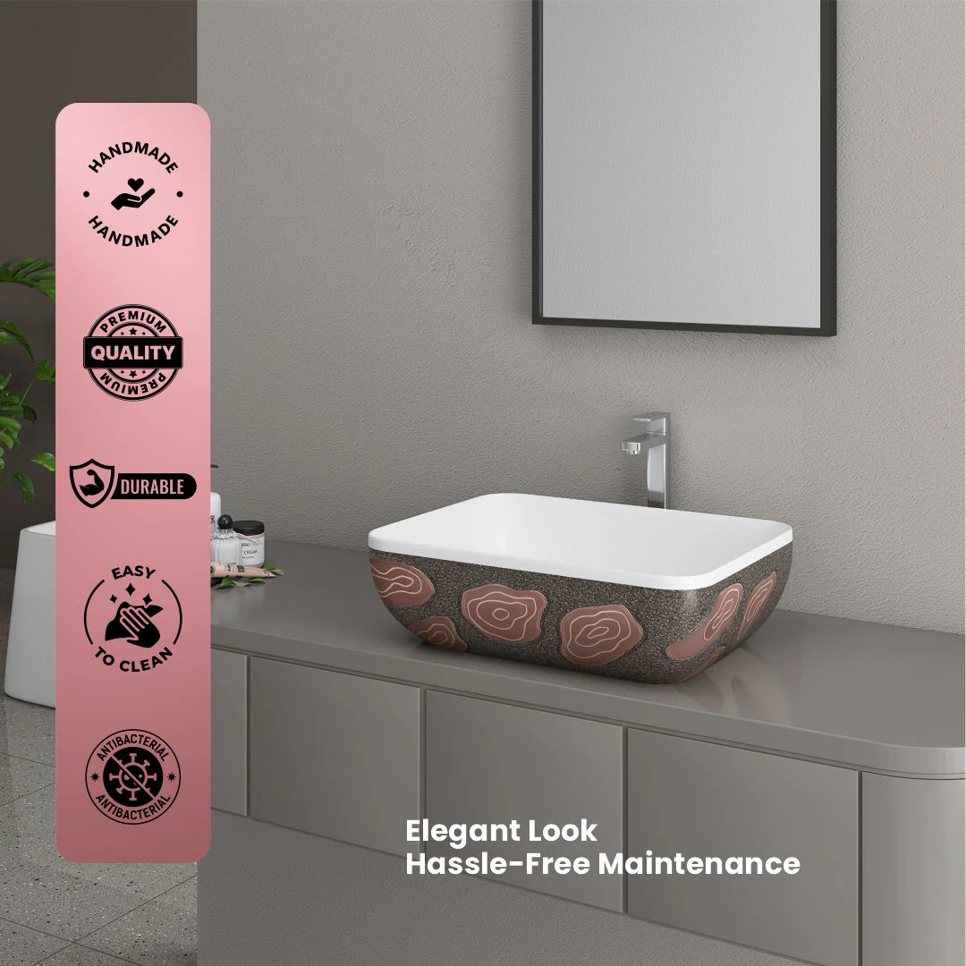 Designer Counter Top Basin (Brezza TT MN02) - Image 5
