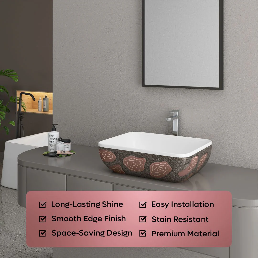 Designer Counter Top Basin (Brezza TT MN02) - Image 7