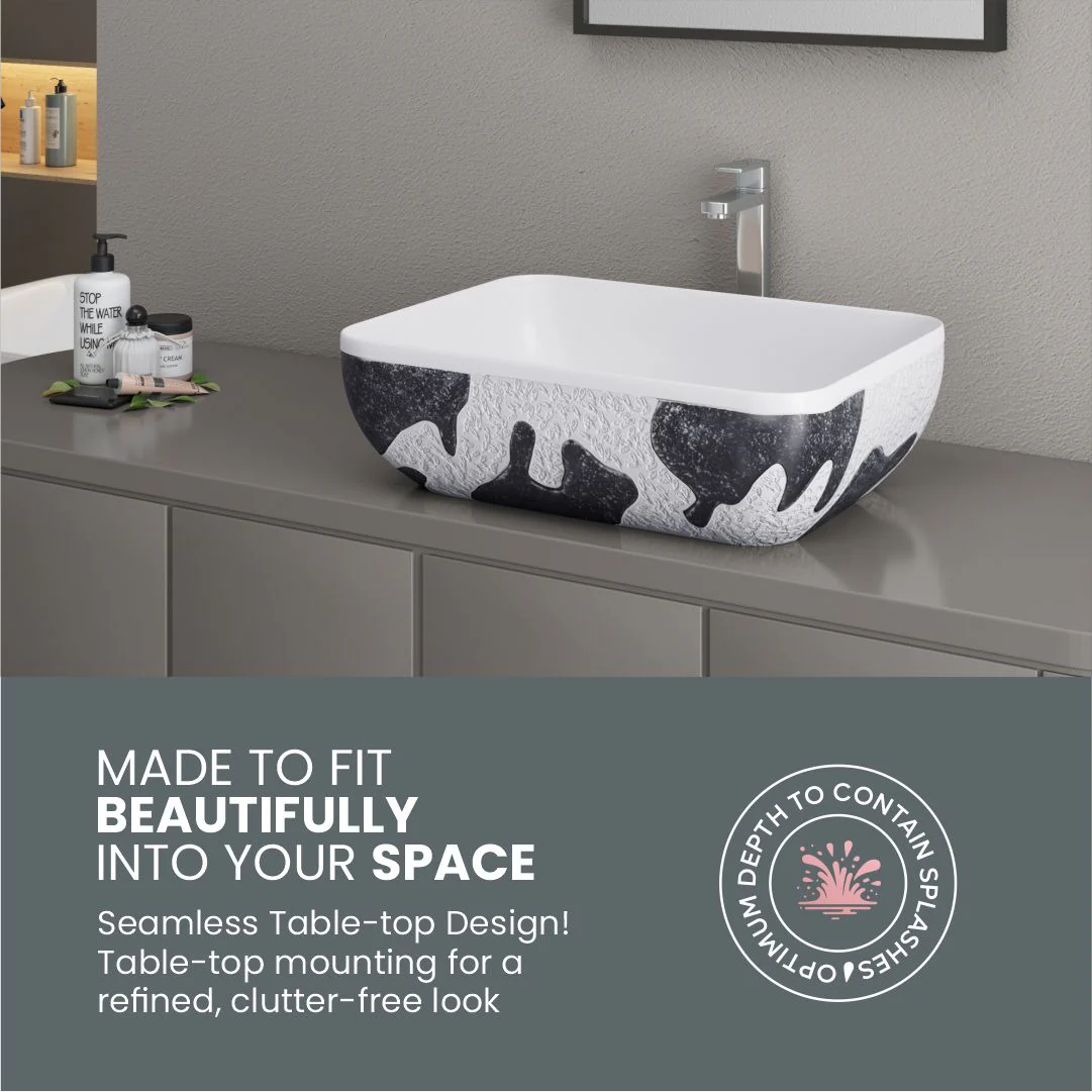 Designer Counter Top Basin (Brezza TT MN03) - Image 6