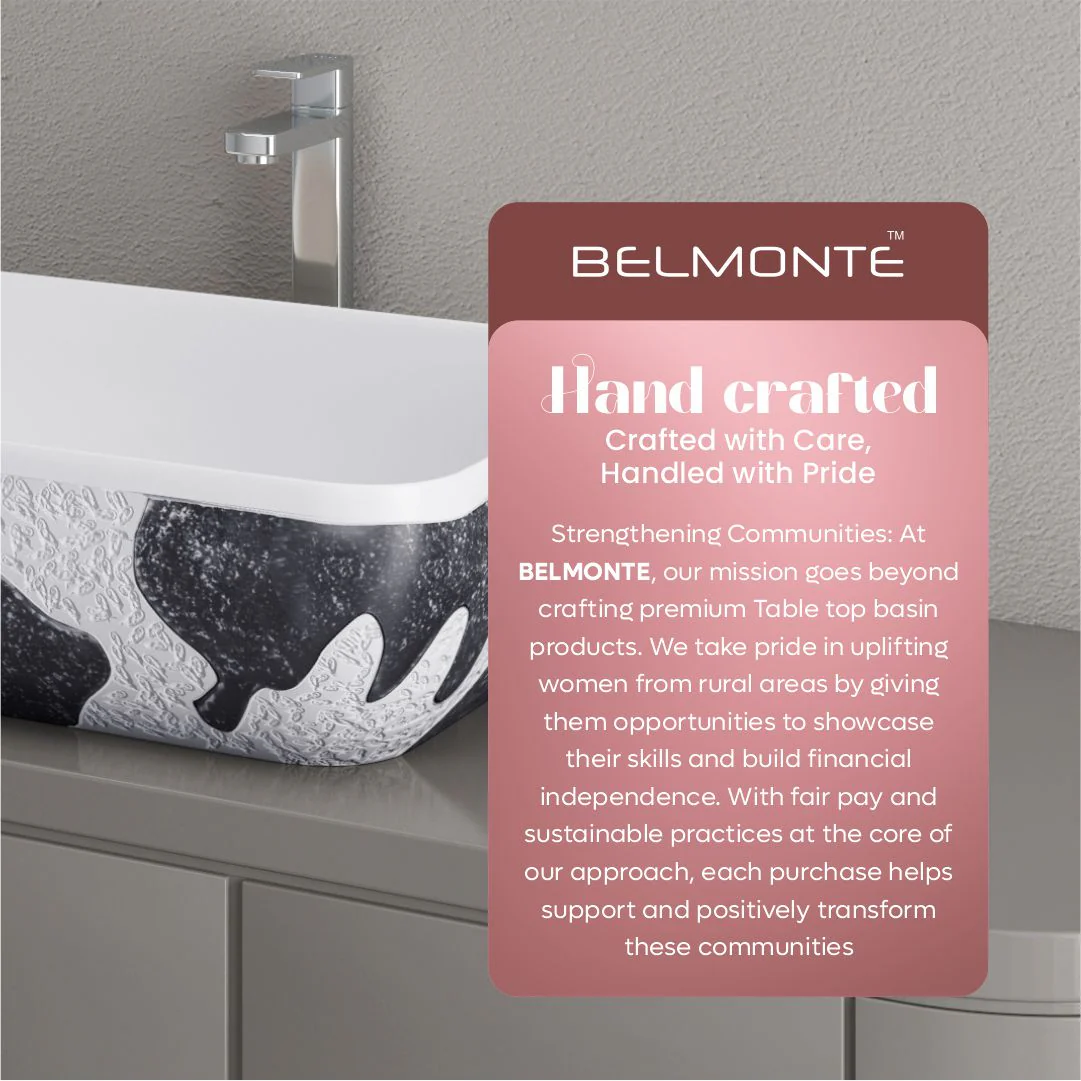 Designer Counter Top Basin (Brezza TT MN03) - Image 8