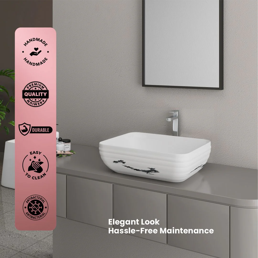 Designer Counter Top Basin (Brezza TT MN05) - Image 5