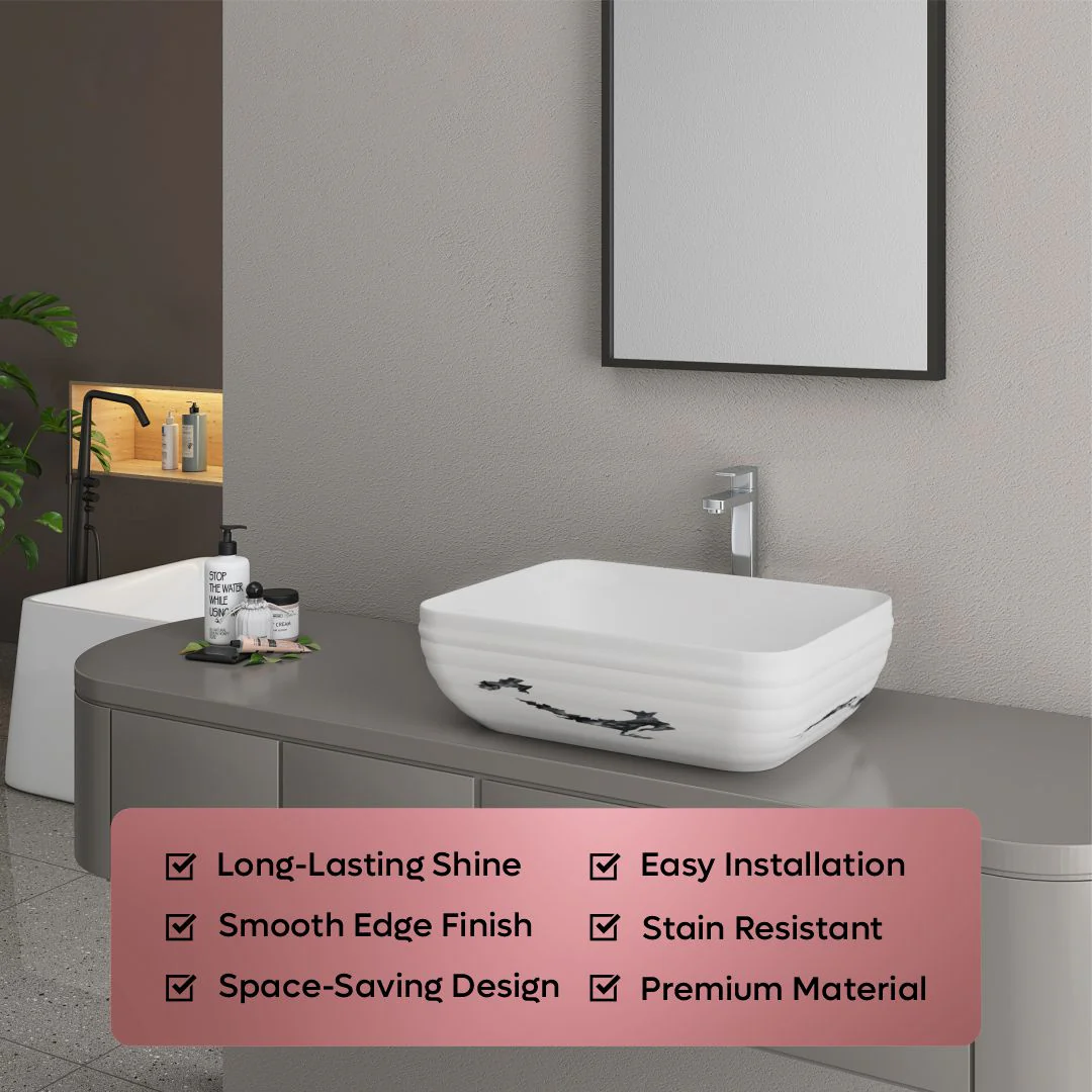 Designer Counter Top Basin (Brezza TT MN05) - Image 7