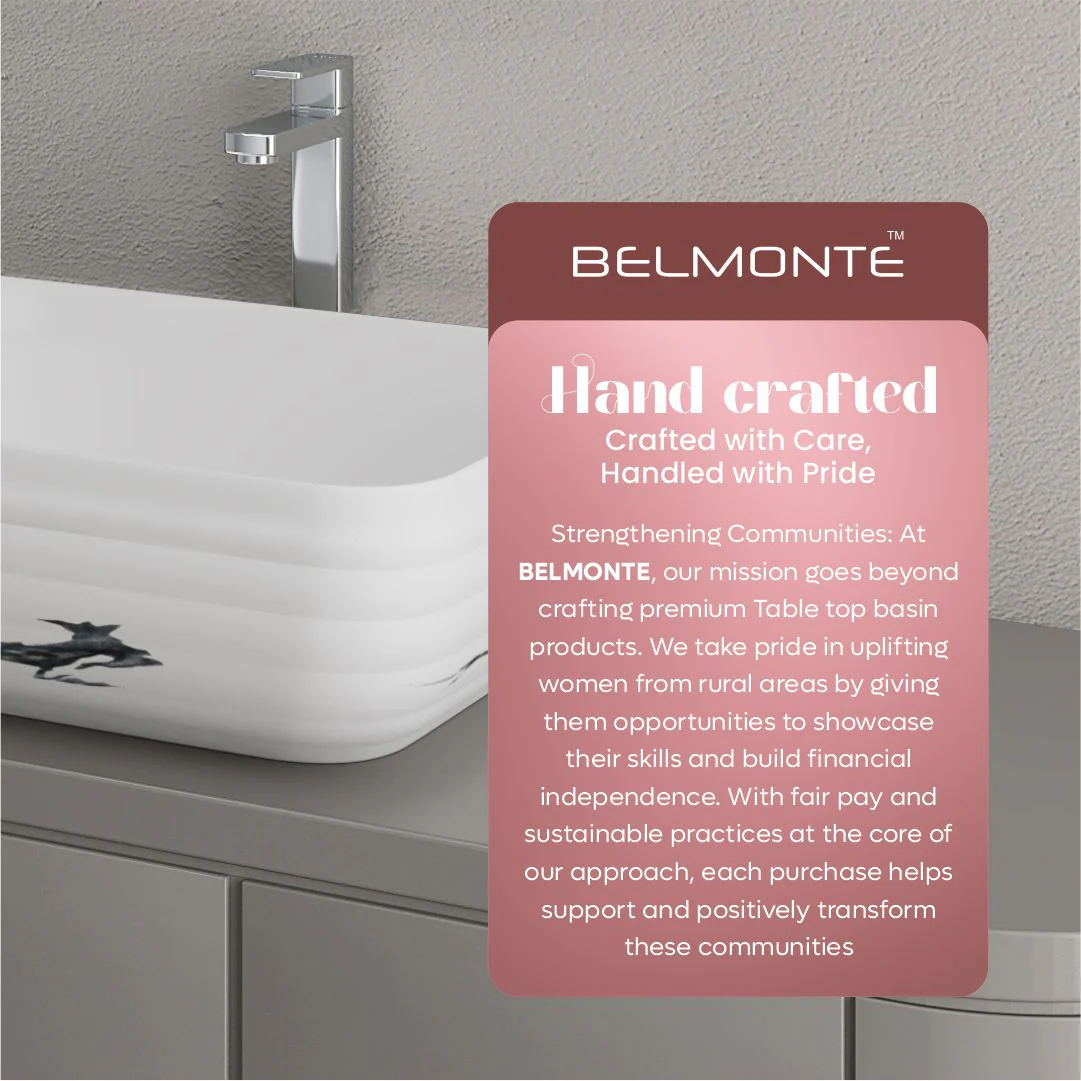 Designer Counter Top Basin (Brezza TT MN05) - Image 8