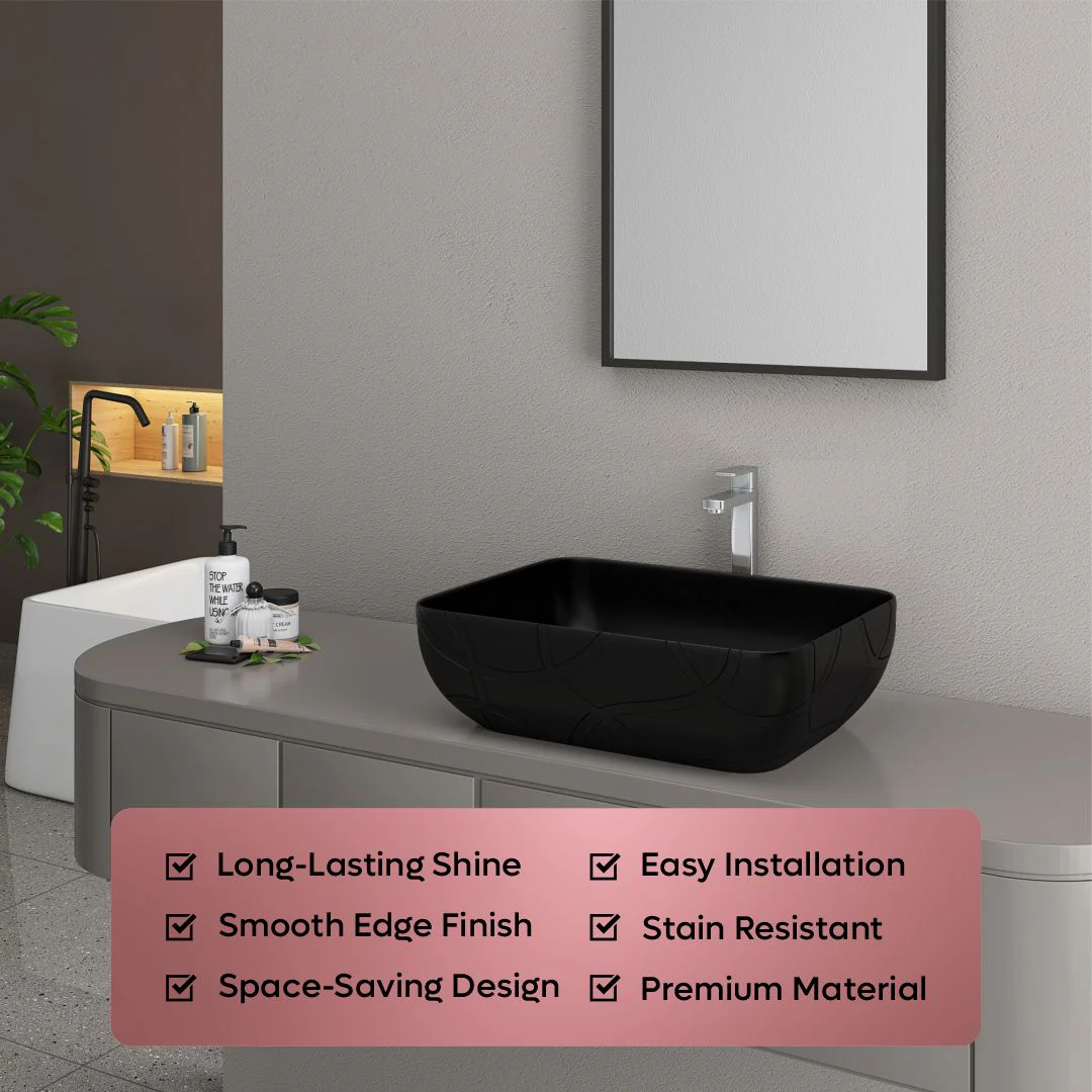 Designer Counter Top Basin (Brezza TT MN06) - Image 7