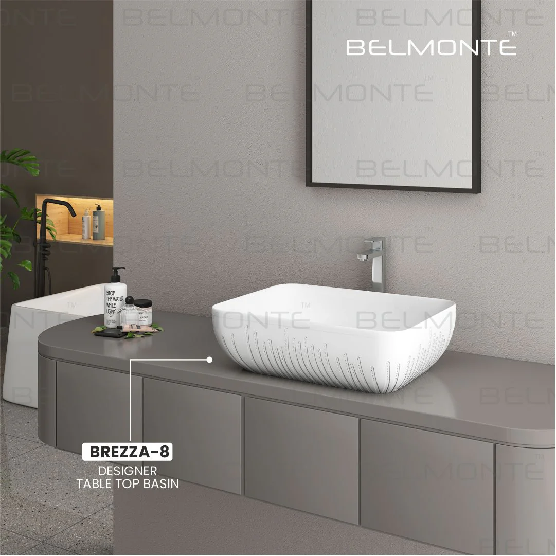 Designer Counter Top Basin (Brezza TT MN08) - Image 3