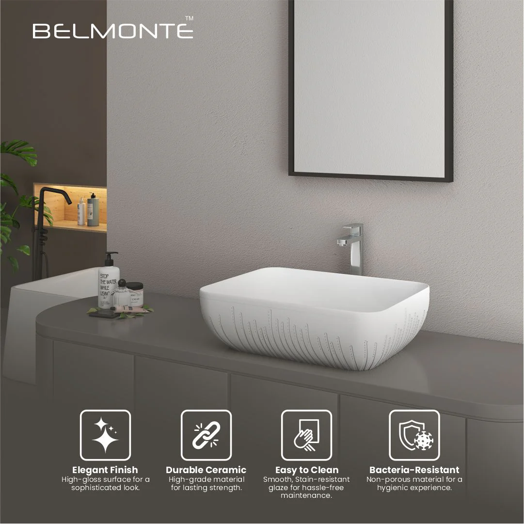 Designer Counter Top Basin (Brezza TT MN08) - Image 5