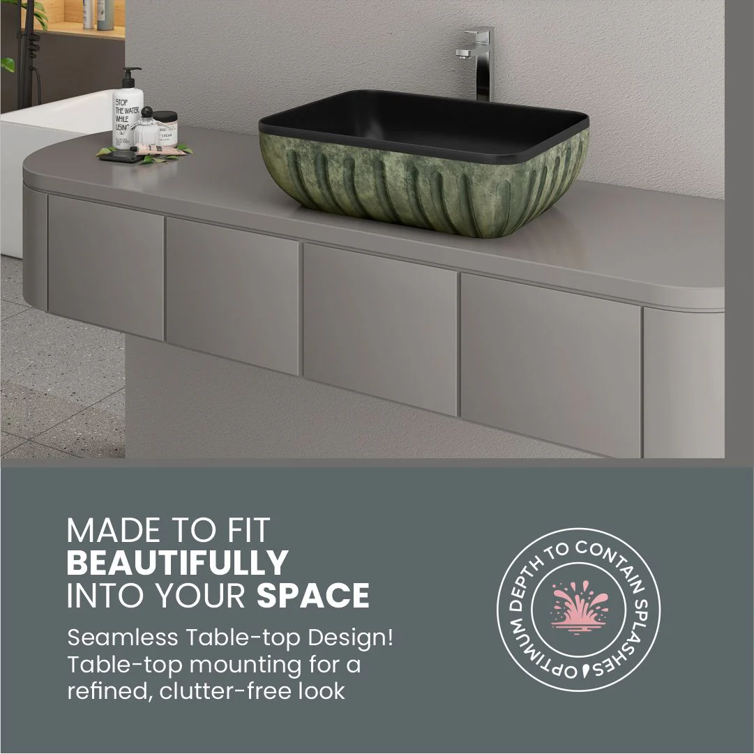 Designer Counter Top Basin (Brezza TT MN09) - Image 6