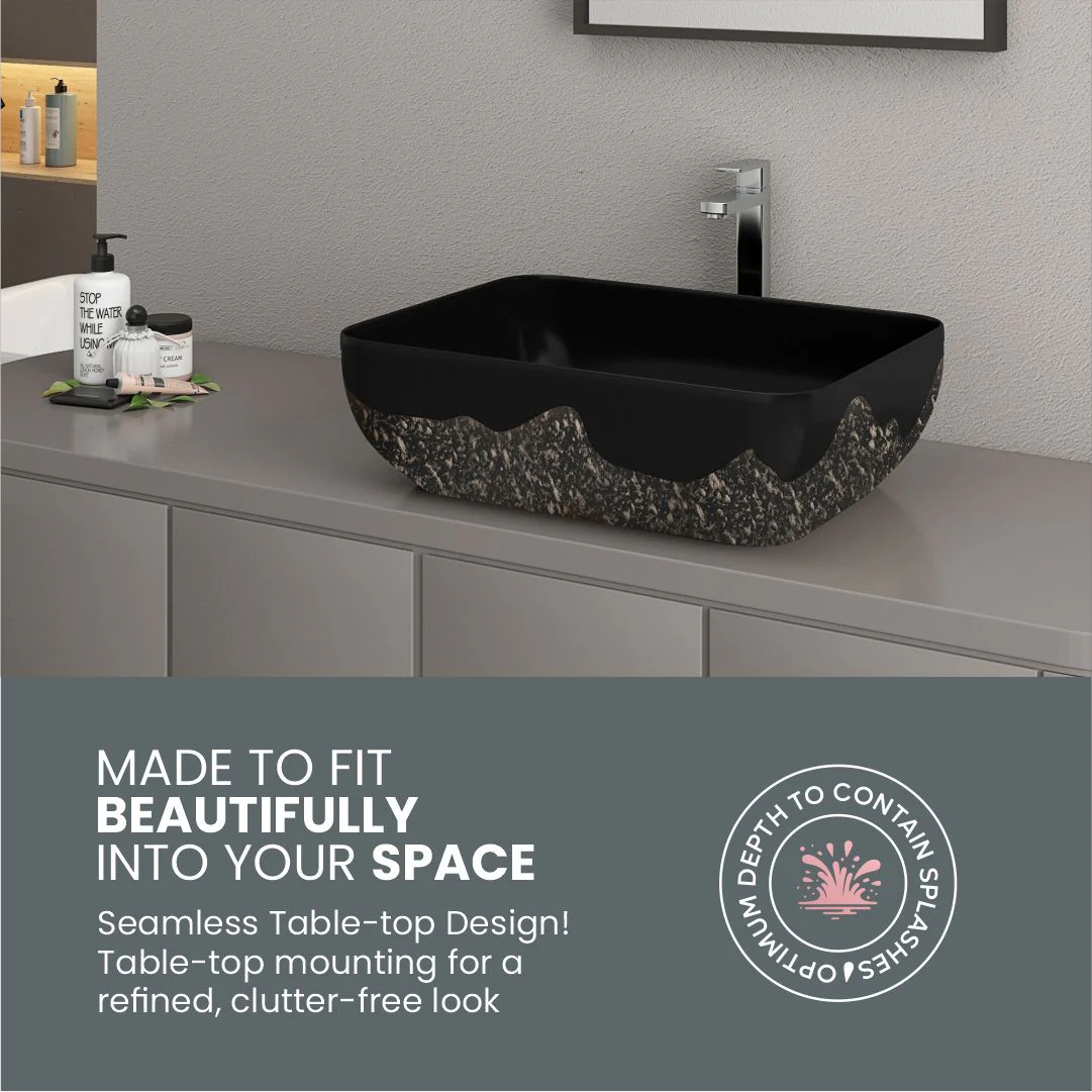 Designer Counter Top Basin (Brezza TT MN12) - Image 6