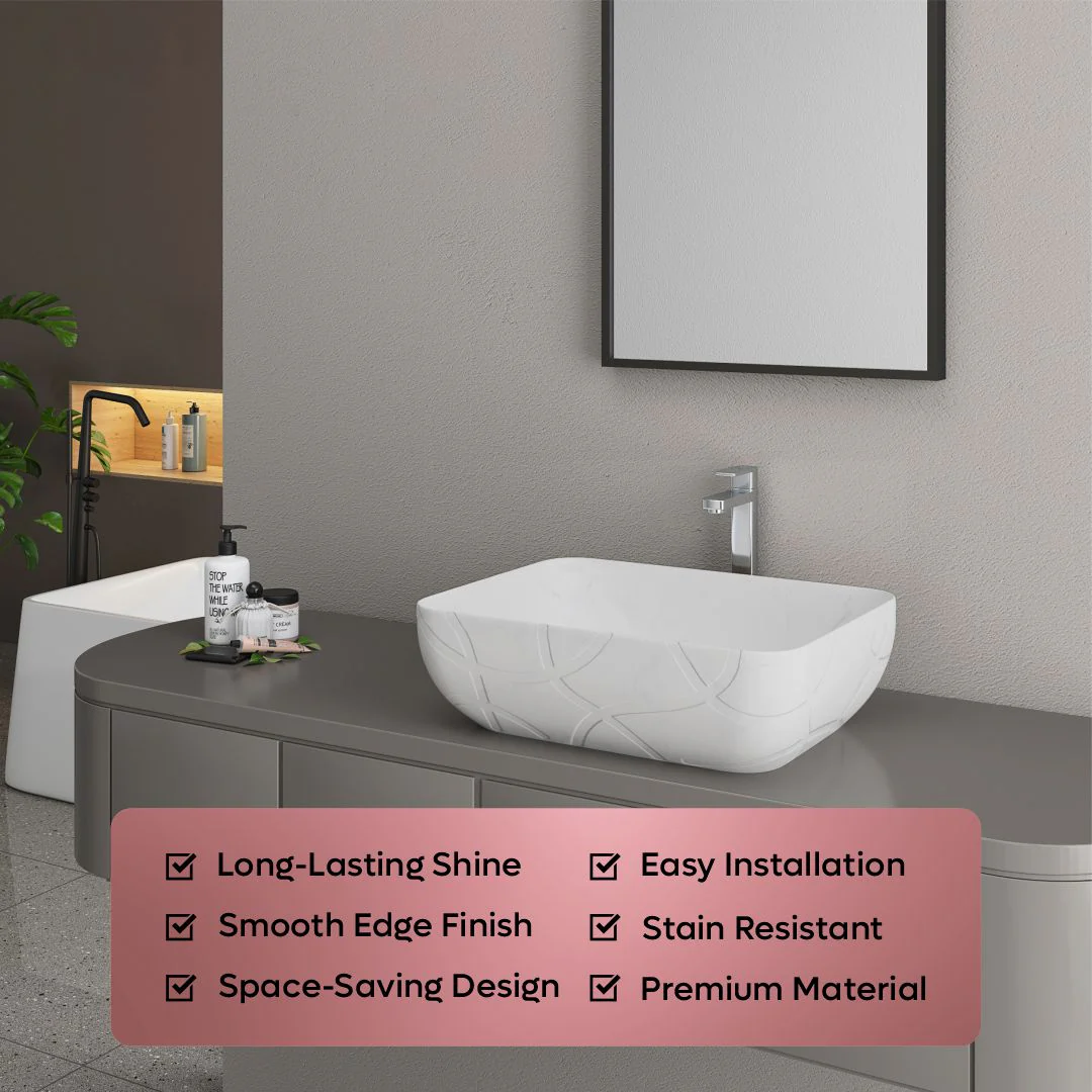 Designer Counter Top Basin (Brezza TT MN13) - Image 7