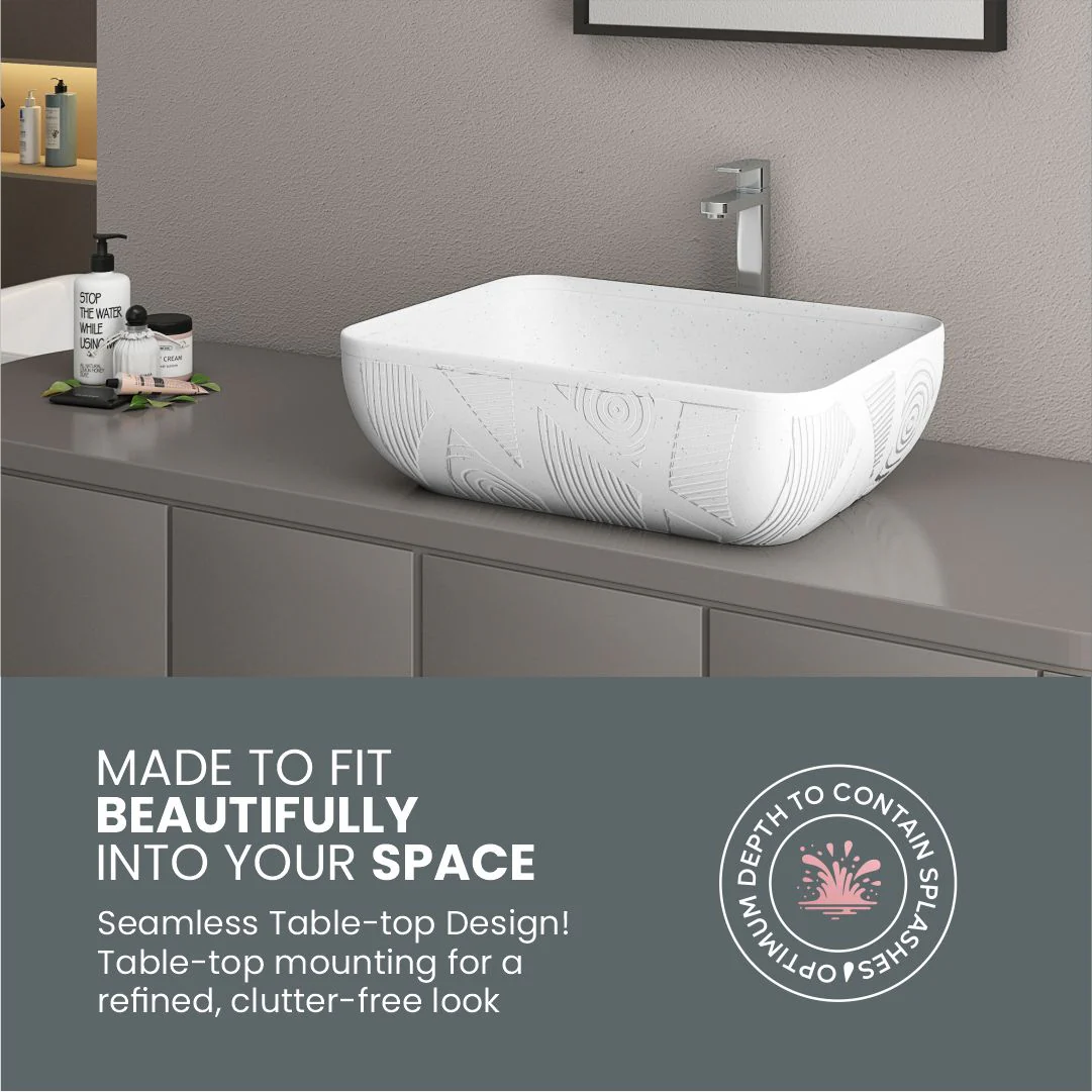 Designer Counter Top Basin (Brezza TT MN18) - Image 6