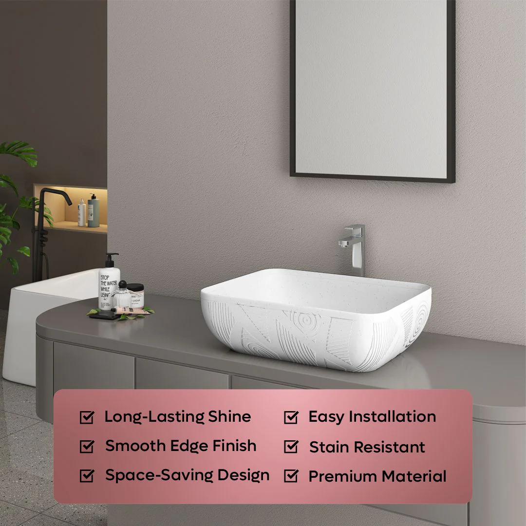 Designer Counter Top Basin (Brezza TT MN18) - Image 7