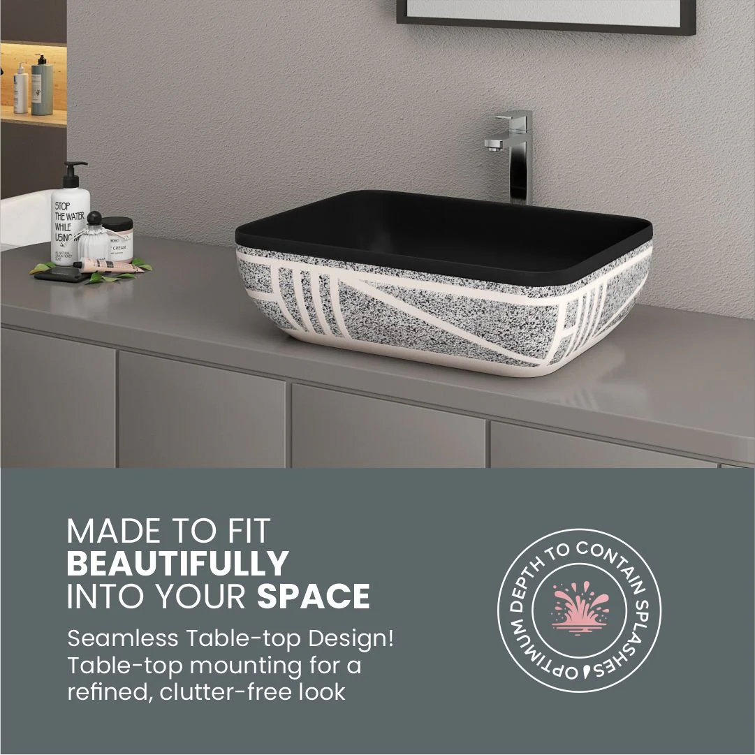 Designer Counter Top Basin (Brezza TT MN20) - Image 6