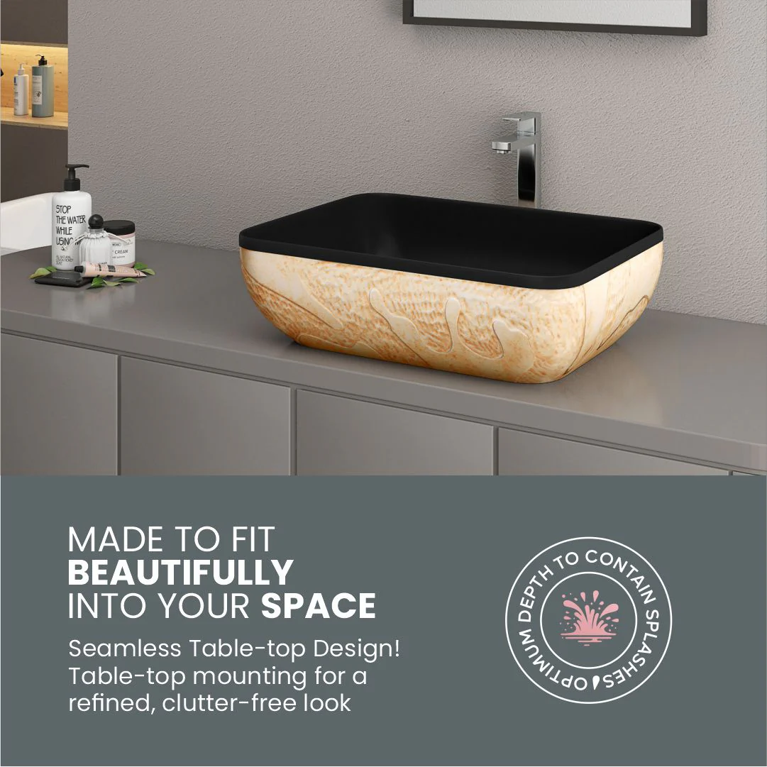 Designer Counter Top Basin (Brezza TT MN23) - Image 6