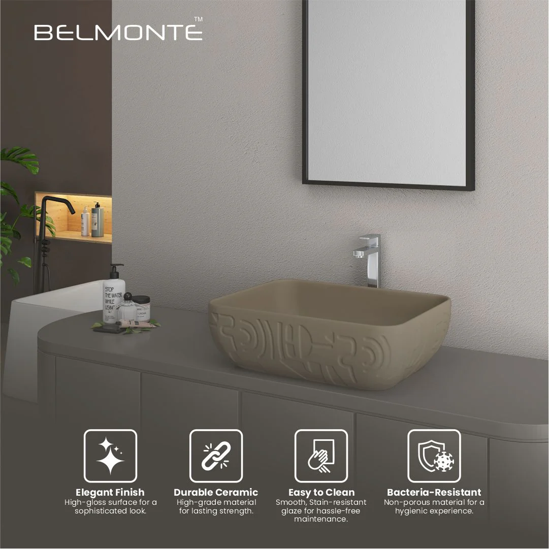 Designer Counter Top Basin (Brezza TT MN24) - Image 4