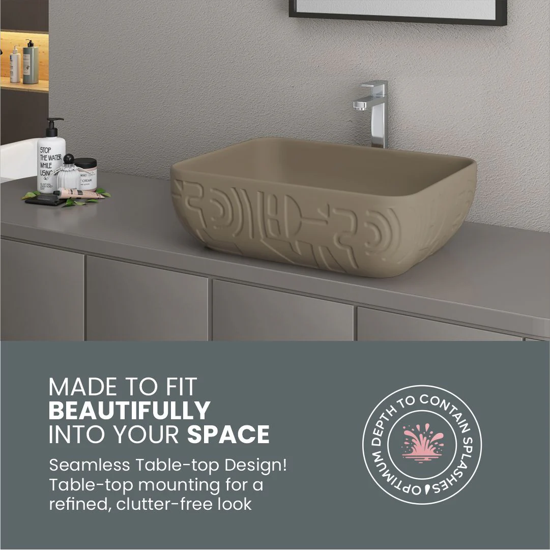 Designer Counter Top Basin (Brezza TT MN24) - Image 6