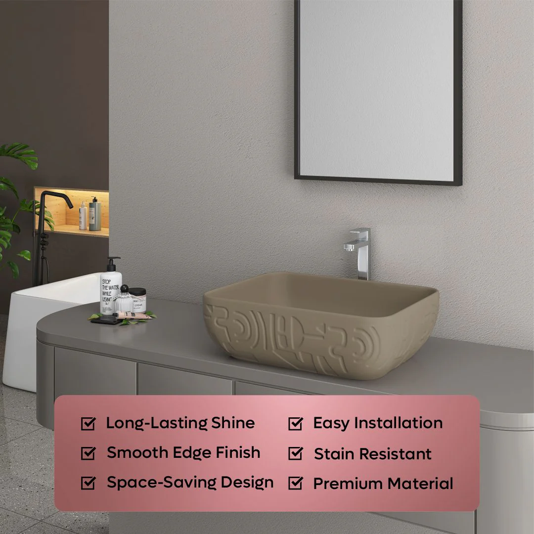 Designer Counter Top Basin (Brezza TT MN24) - Image 7