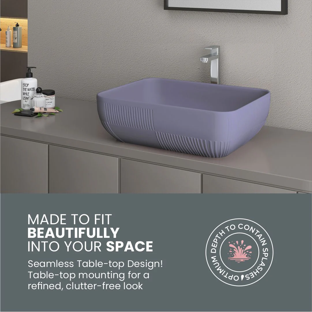 Designer Counter Top Basin (Brezza TT MN25) - Image 6