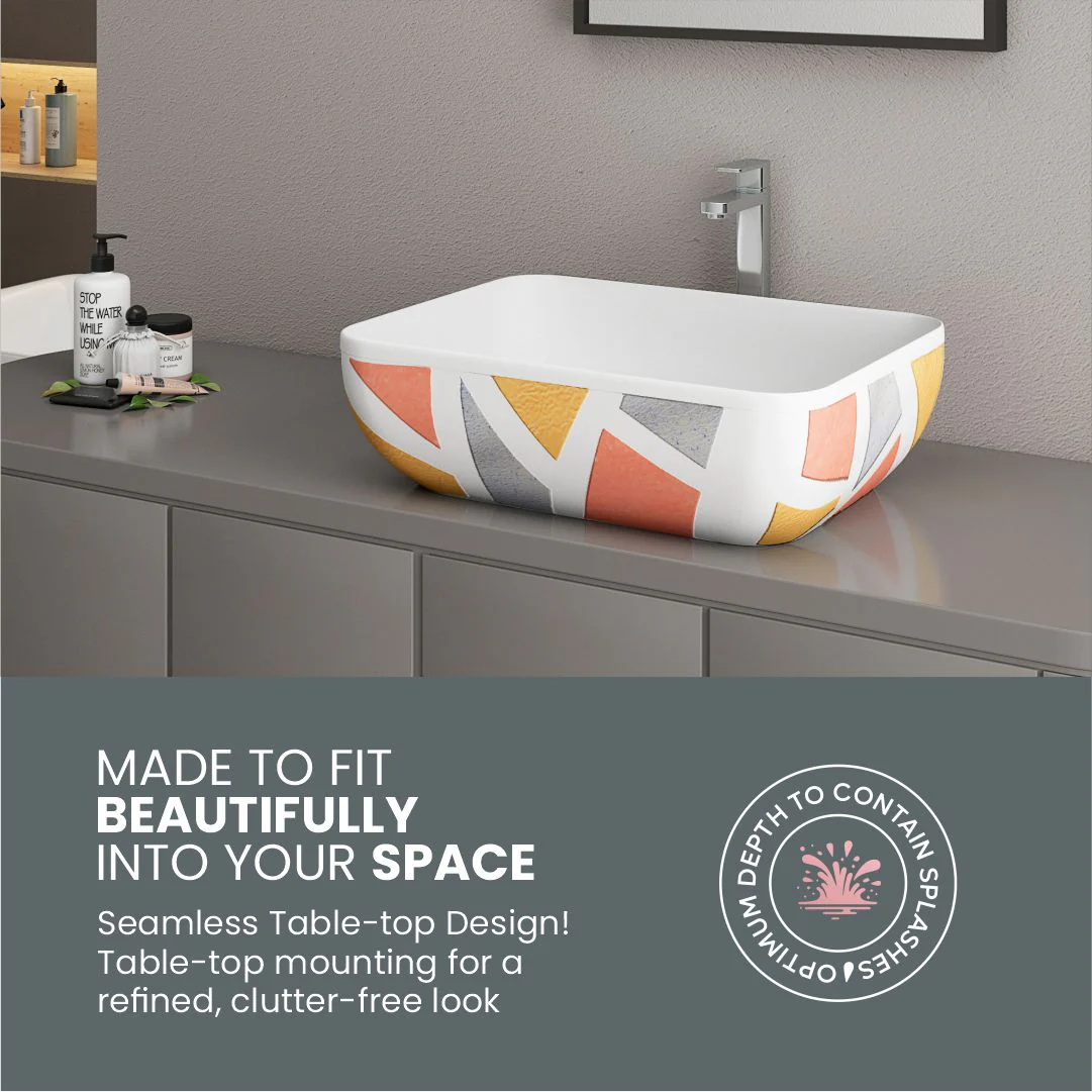 Designer Counter Top Basin (Brezza TT MN26) - Image 6
