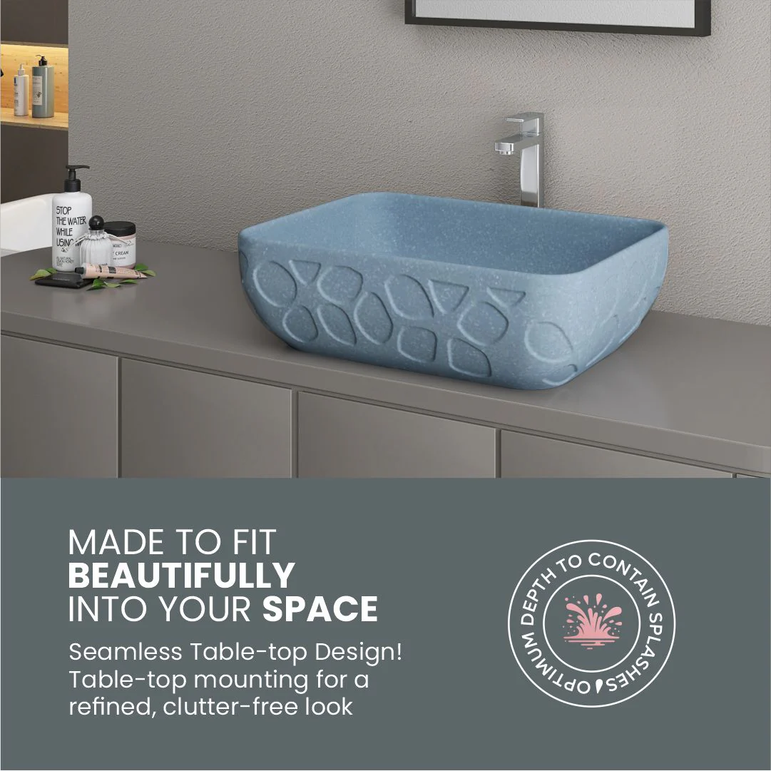 Designer Counter Top Basin (Brezza TT MN28) - Image 6