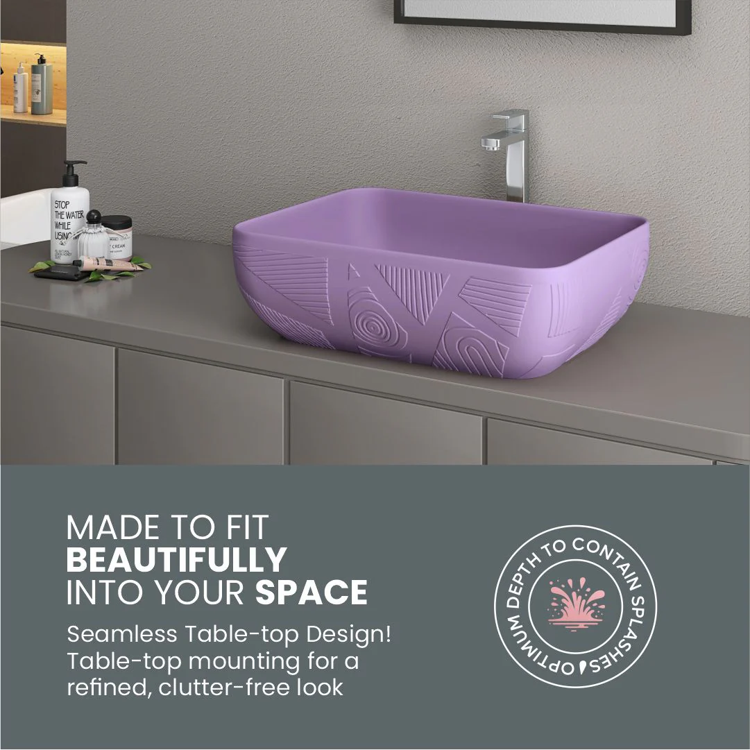 Designer Counter Top Basin (Brezza TT MN29) - Image 6