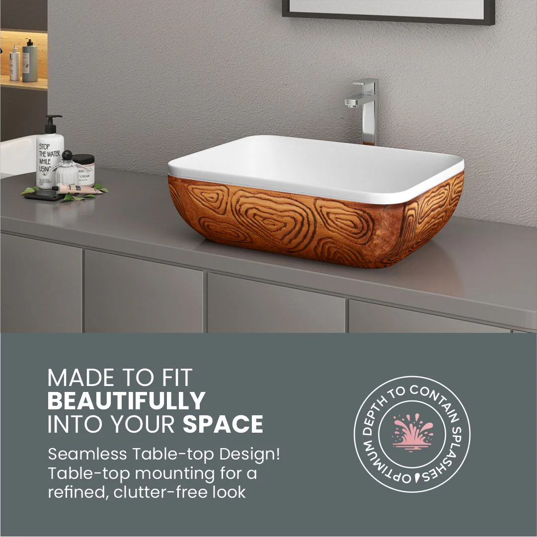 Designer Counter Top Basin (Brezza TT MN30) - Image 6