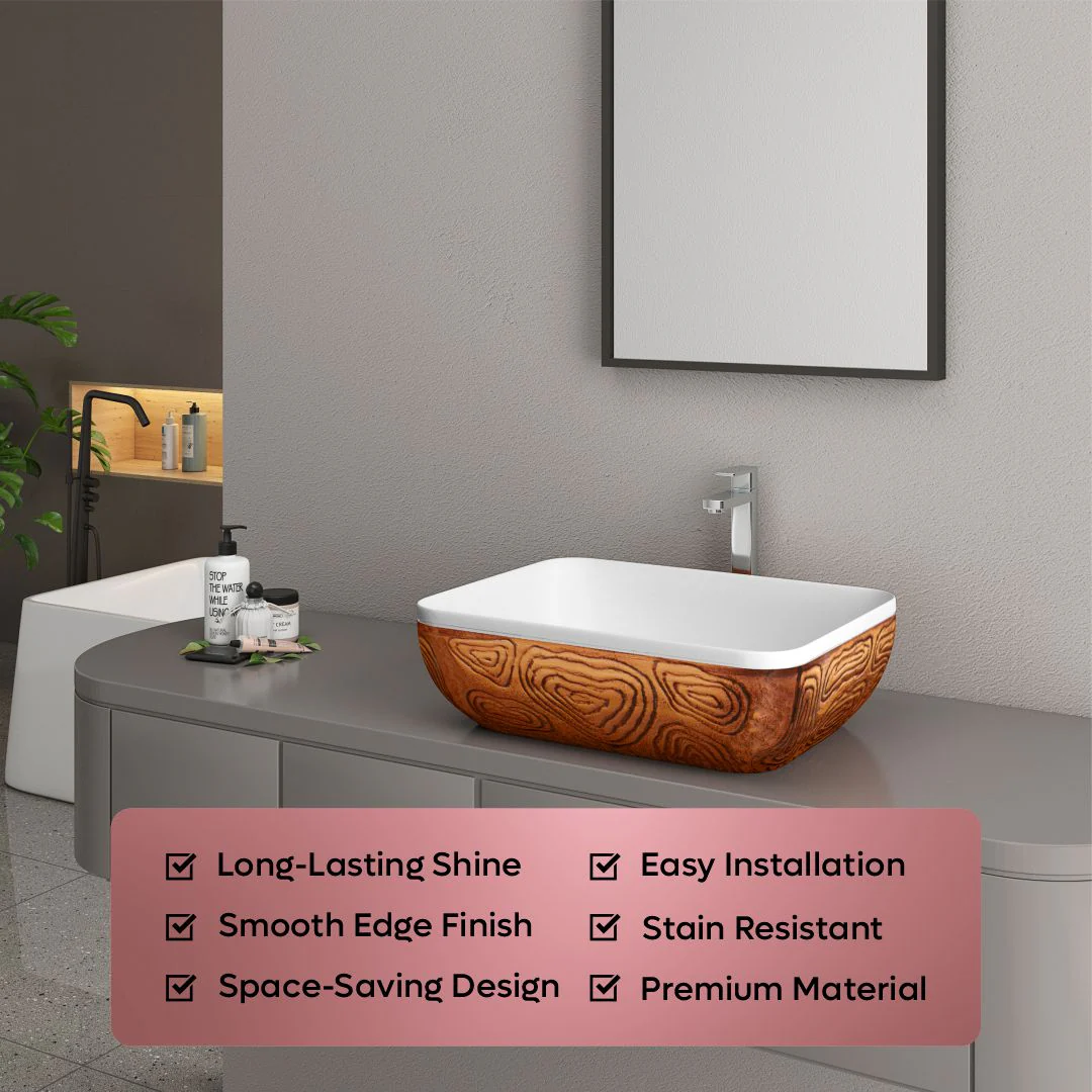 Designer Counter Top Basin (Brezza TT MN30) - Image 7