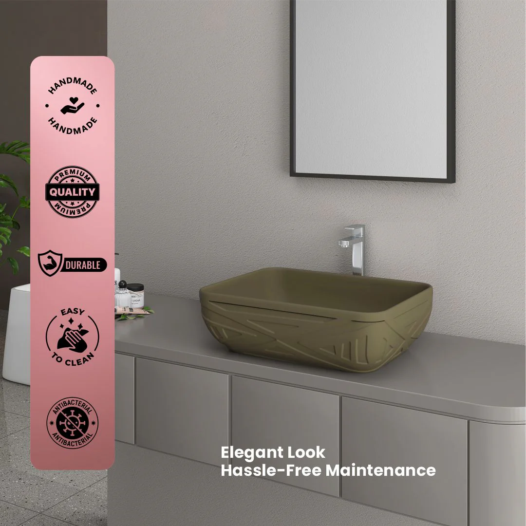Designer Counter Top Basin (Brezza TT MN33) - Image 5