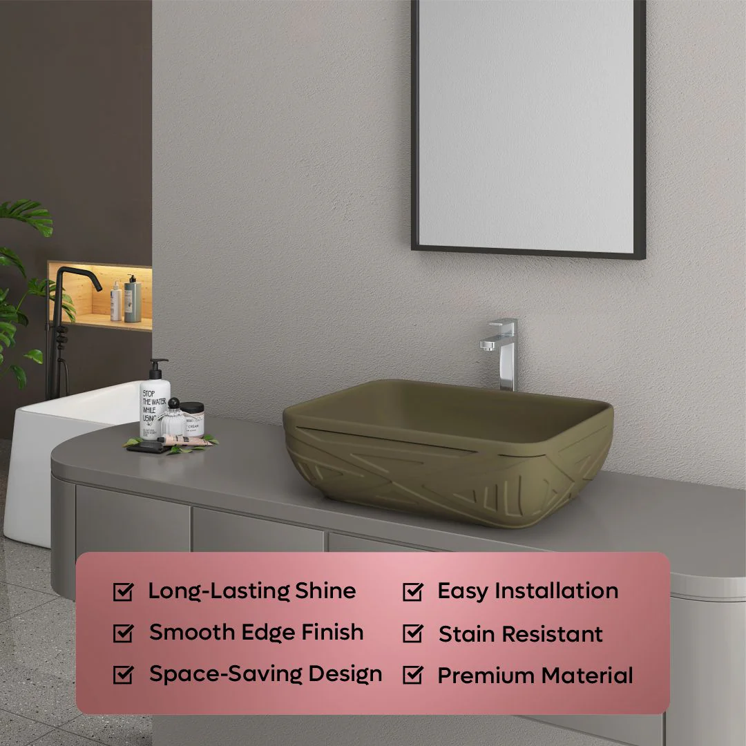 Designer Counter Top Basin (Brezza TT MN33) - Image 7
