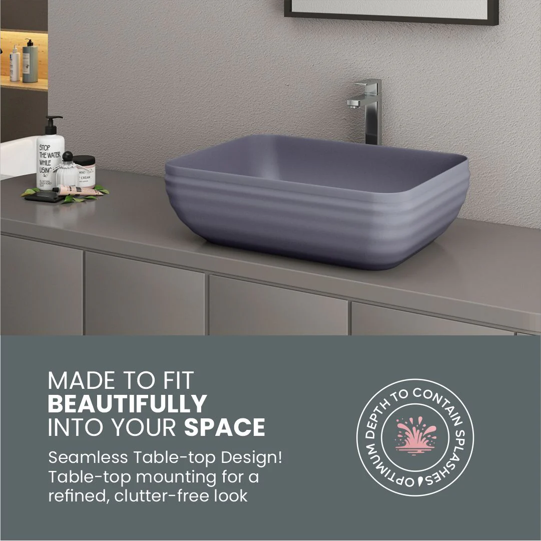 Designer Counter Top Basin (Brezza TT MN35) - Image 6