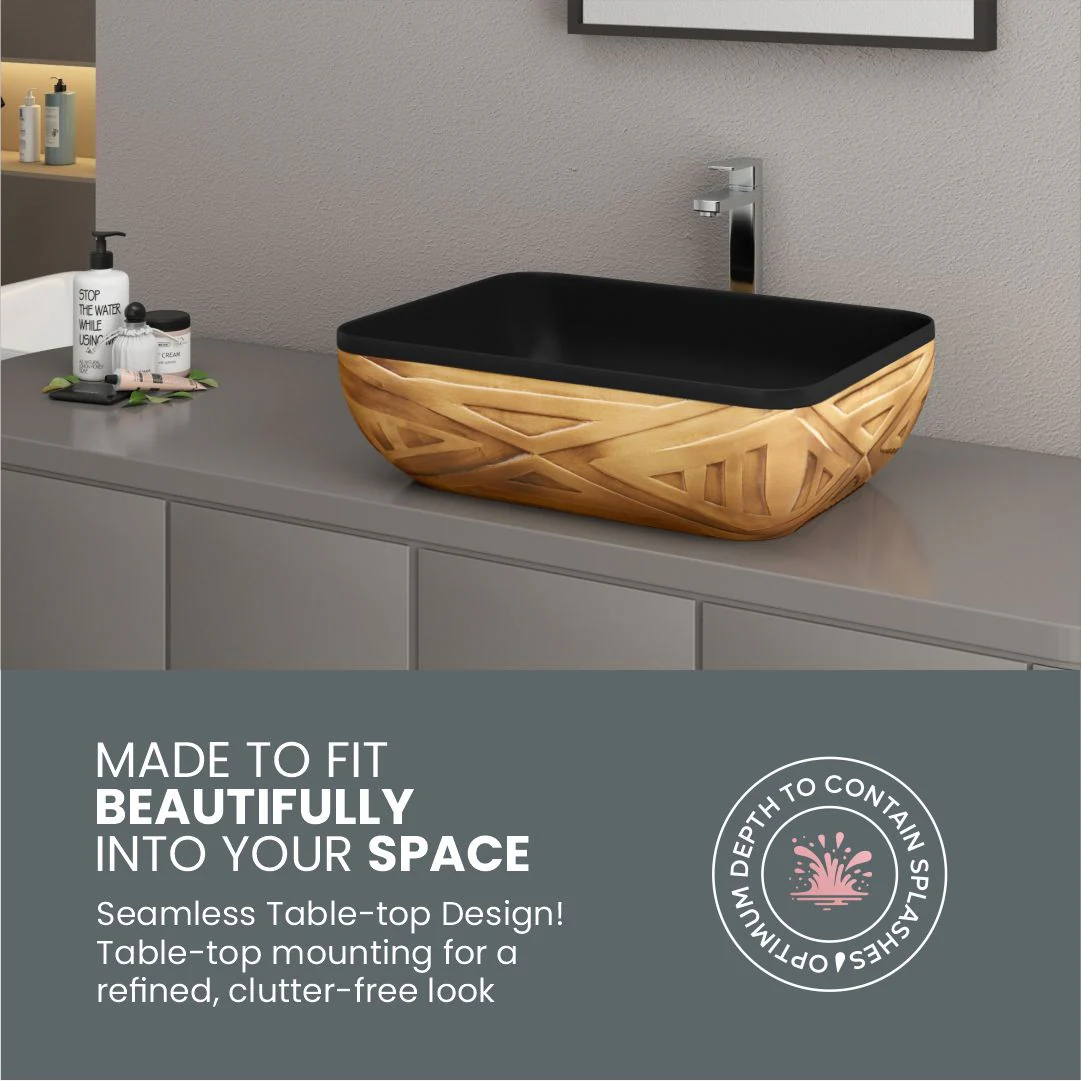 Designer Counter Top Basin (Brezza TT MN36) - Image 6