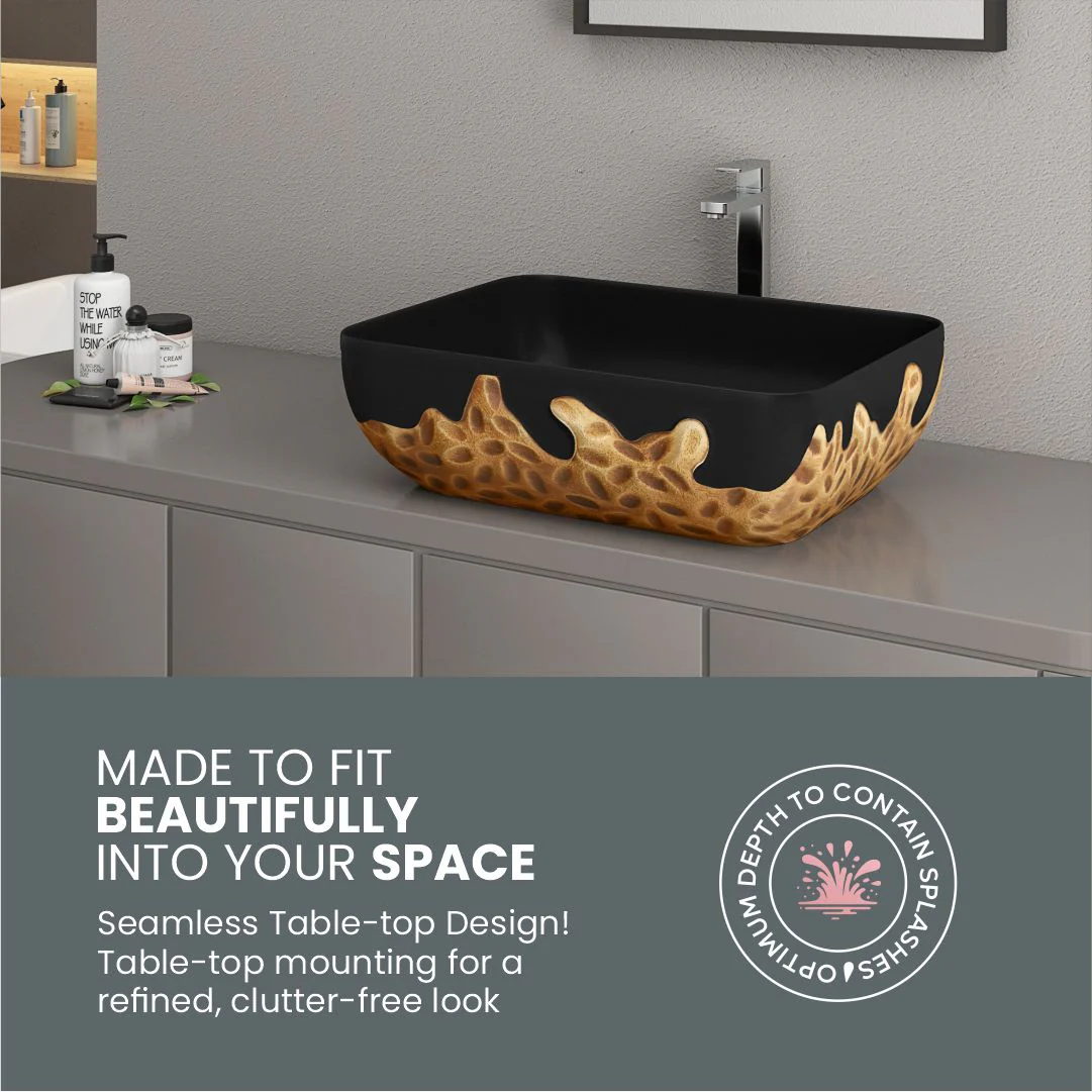 Designer Counter Top Basin (Brezza TT MN37) - Image 6