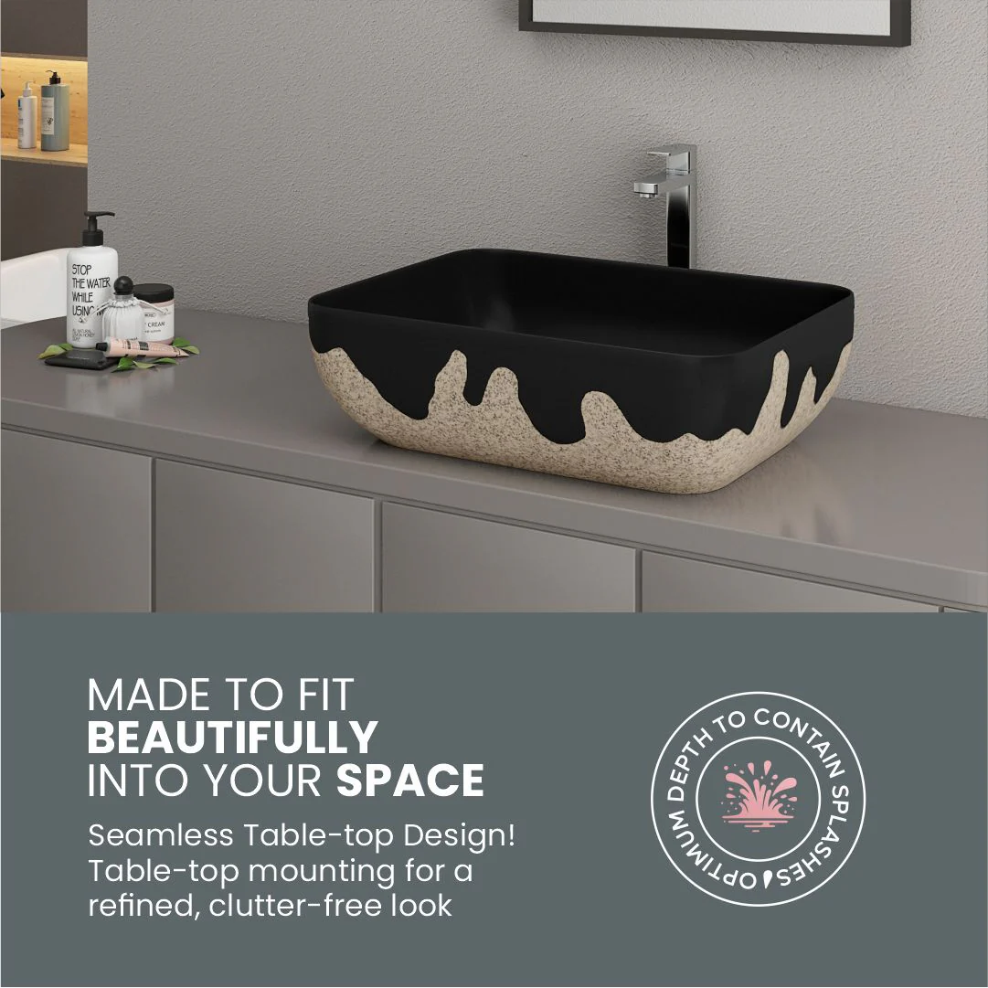 Designer Counter Top Basin (Brezza TT MN41) - Image 6