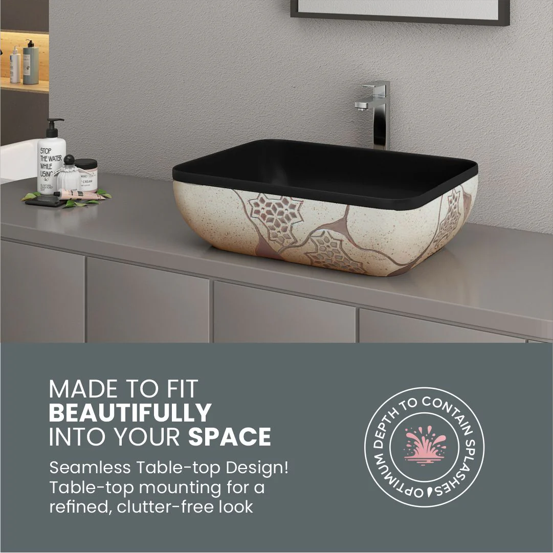 Designer Counter Top Basin (Brezza TT MN42) - Image 6