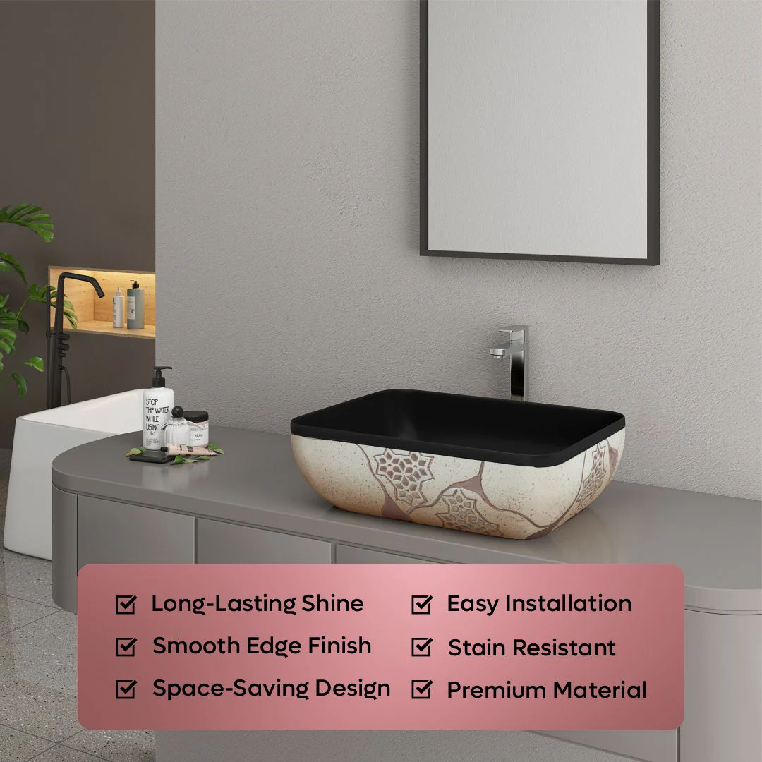 Designer Counter Top Basin (Brezza TT MN42) - Image 7