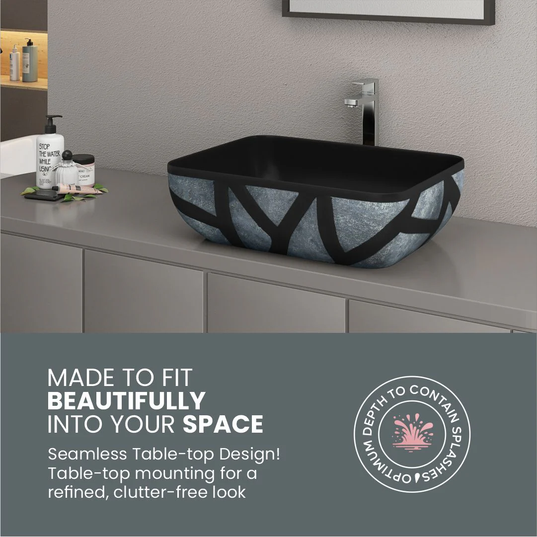 Designer Counter Top Basin (Brezza TT MN44) - Image 6