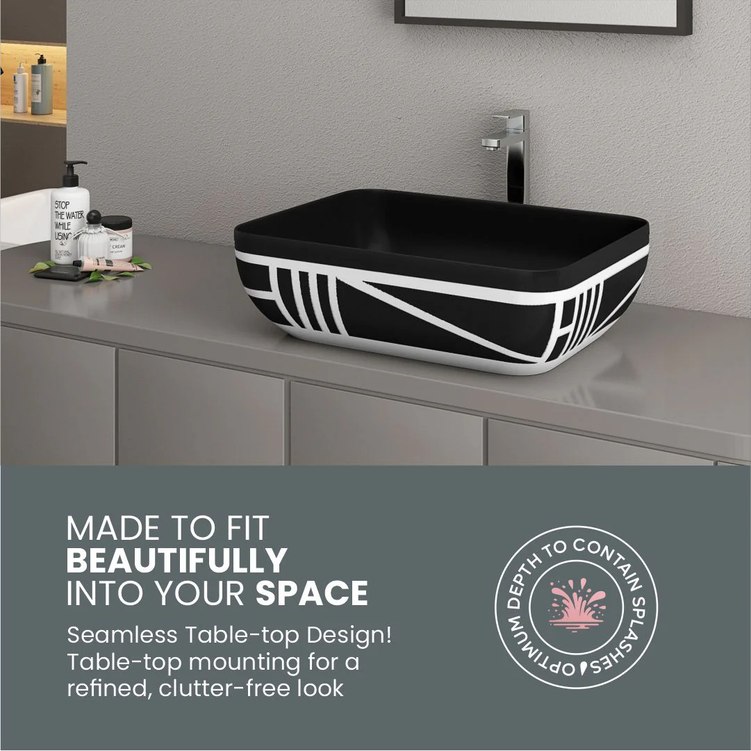 Designer Counter Top Basin (Brezza TT MN45) - Image 6