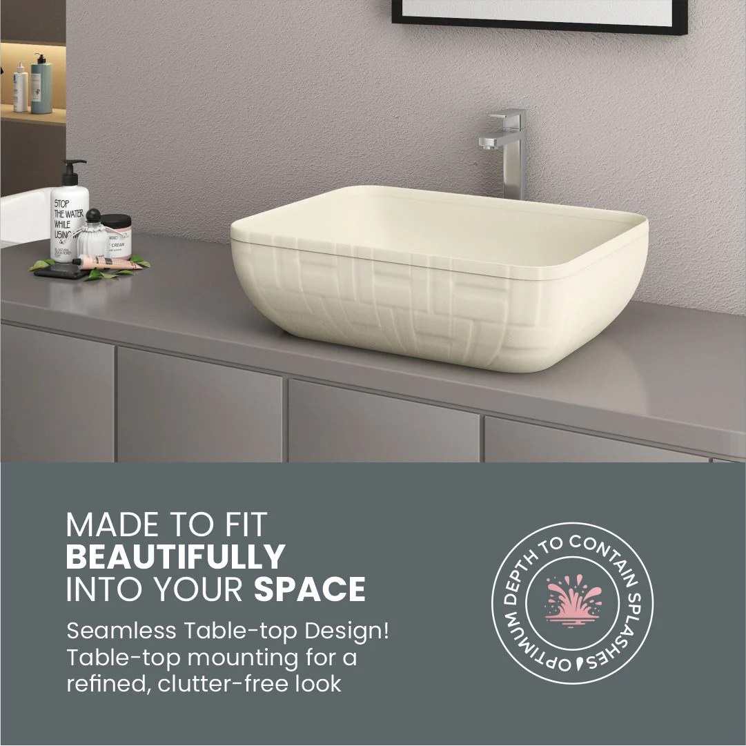 Designer Counter Top Basin (Brezza TT MN46) - Image 6