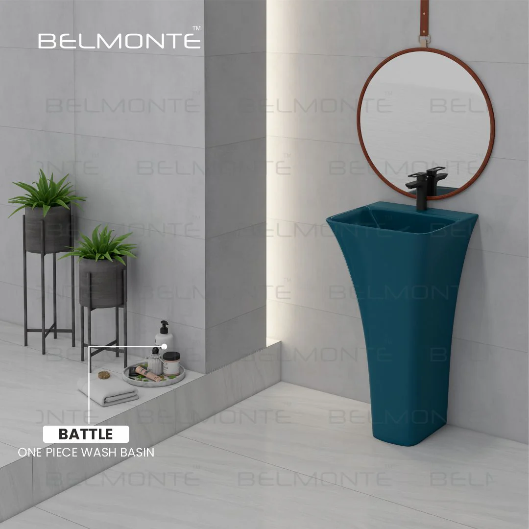 Designer One Piece Basin (Battle OP WB Royal Blue) - Image 3