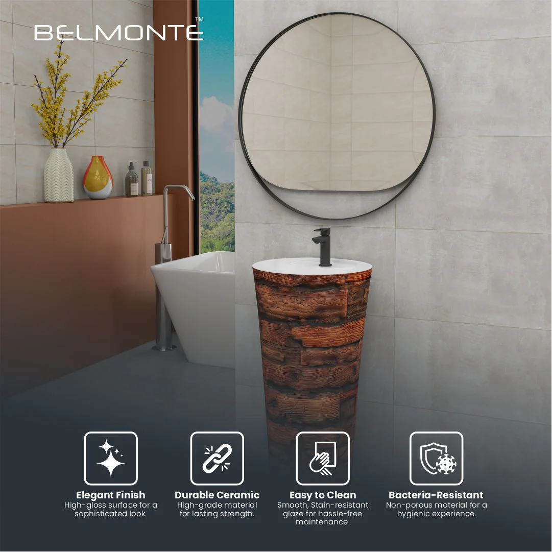 Designer One Piece Basin (Jeker B03) - Image 5