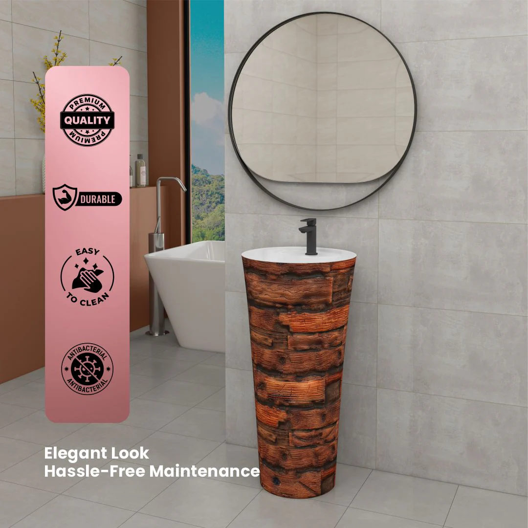 Designer One Piece Basin (Jeker B03) - Image 6