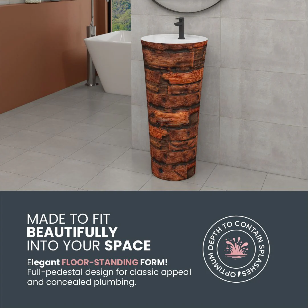 Designer One Piece Basin (Jeker B03) - Image 7