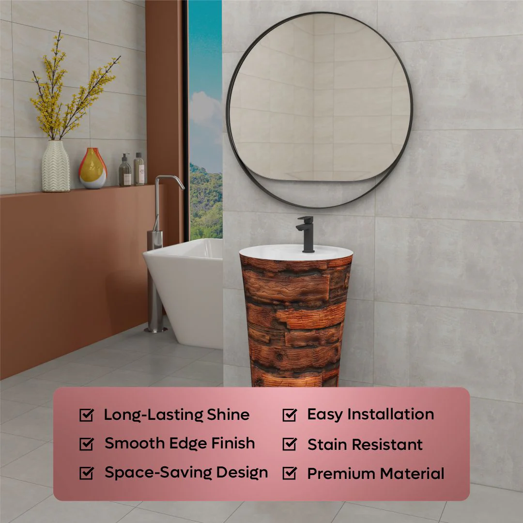 Designer One Piece Basin (Jeker B03) - Image 8