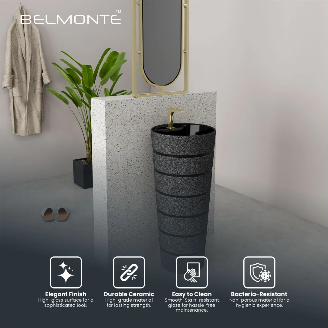 Designer One Piece Basin (Jeker B05) - Image 5