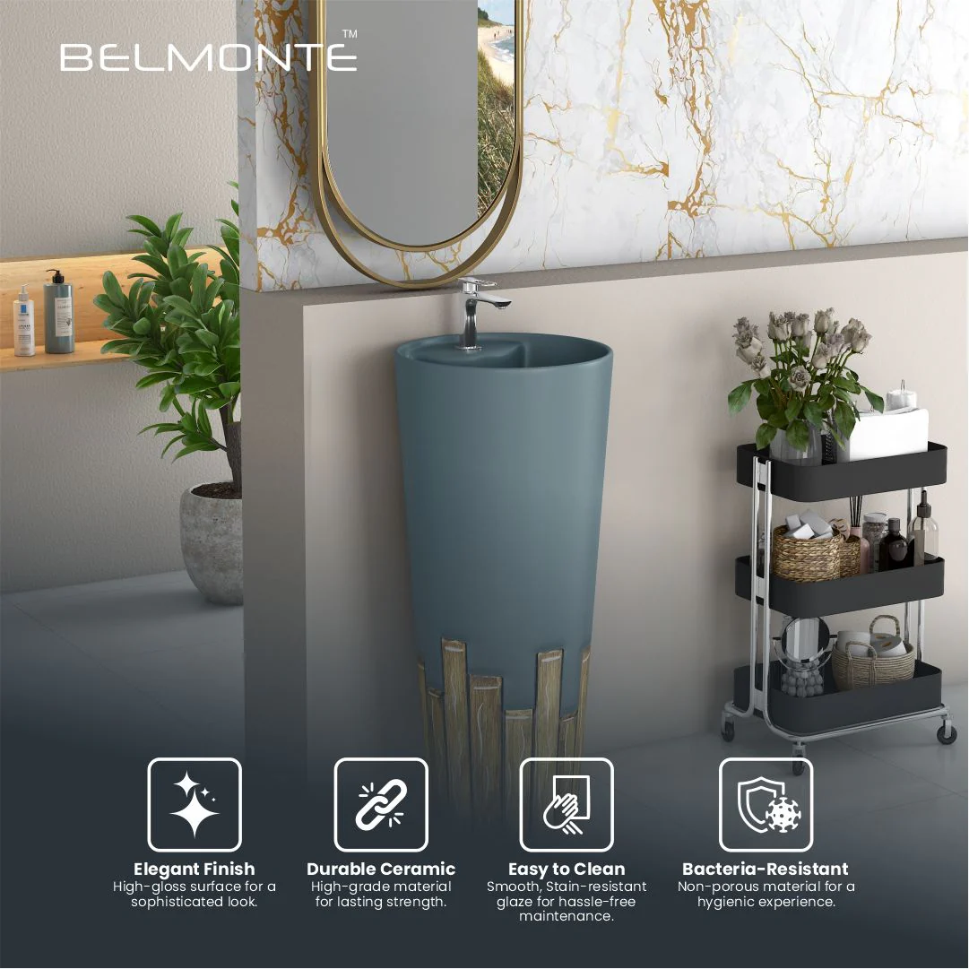Designer One Piece Basin (Jeker B23) - Image 4
