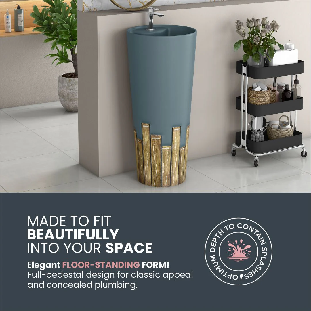 Designer One Piece Basin (Jeker B23) - Image 6