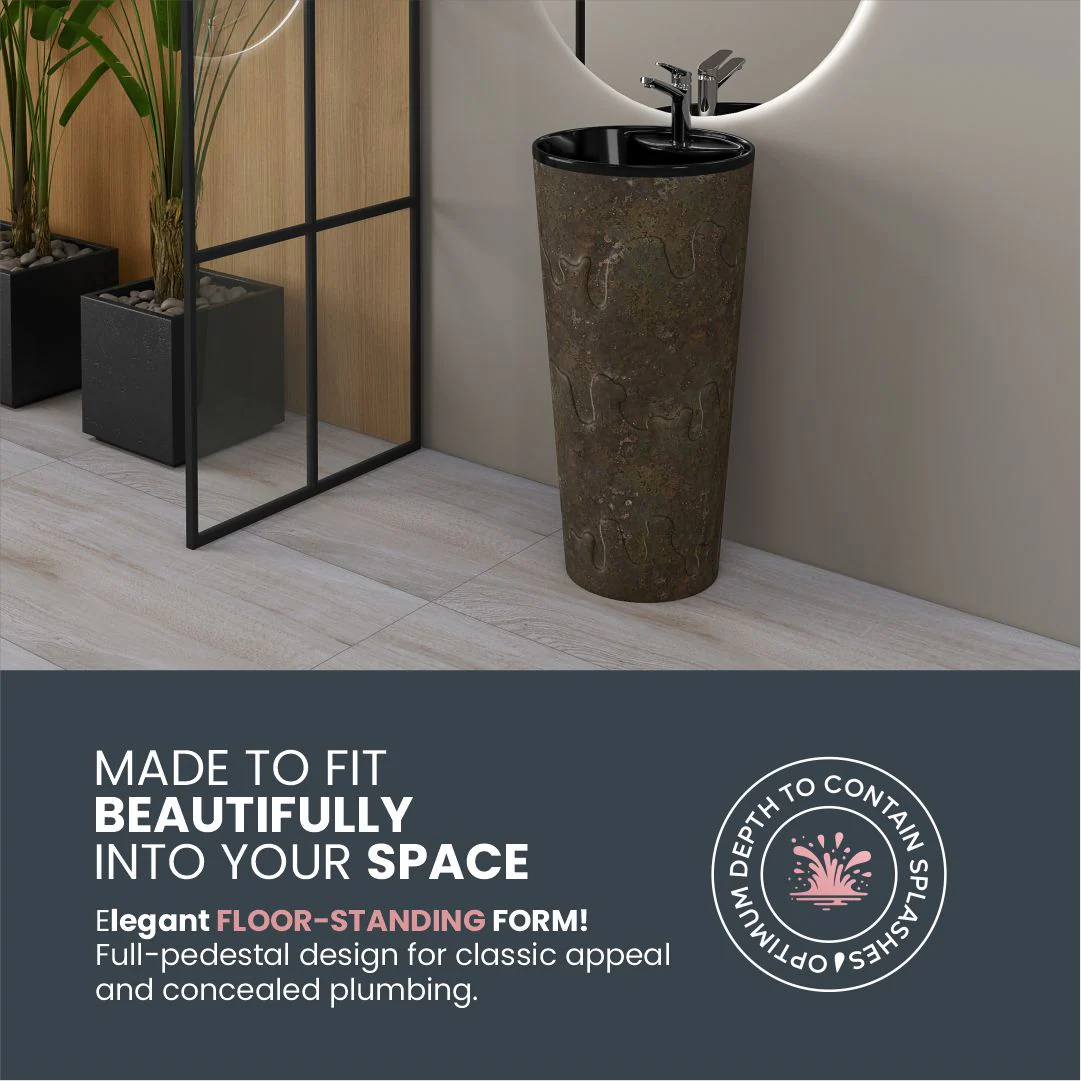 Designer One Piece Basin (Jeker B27) - Image 7