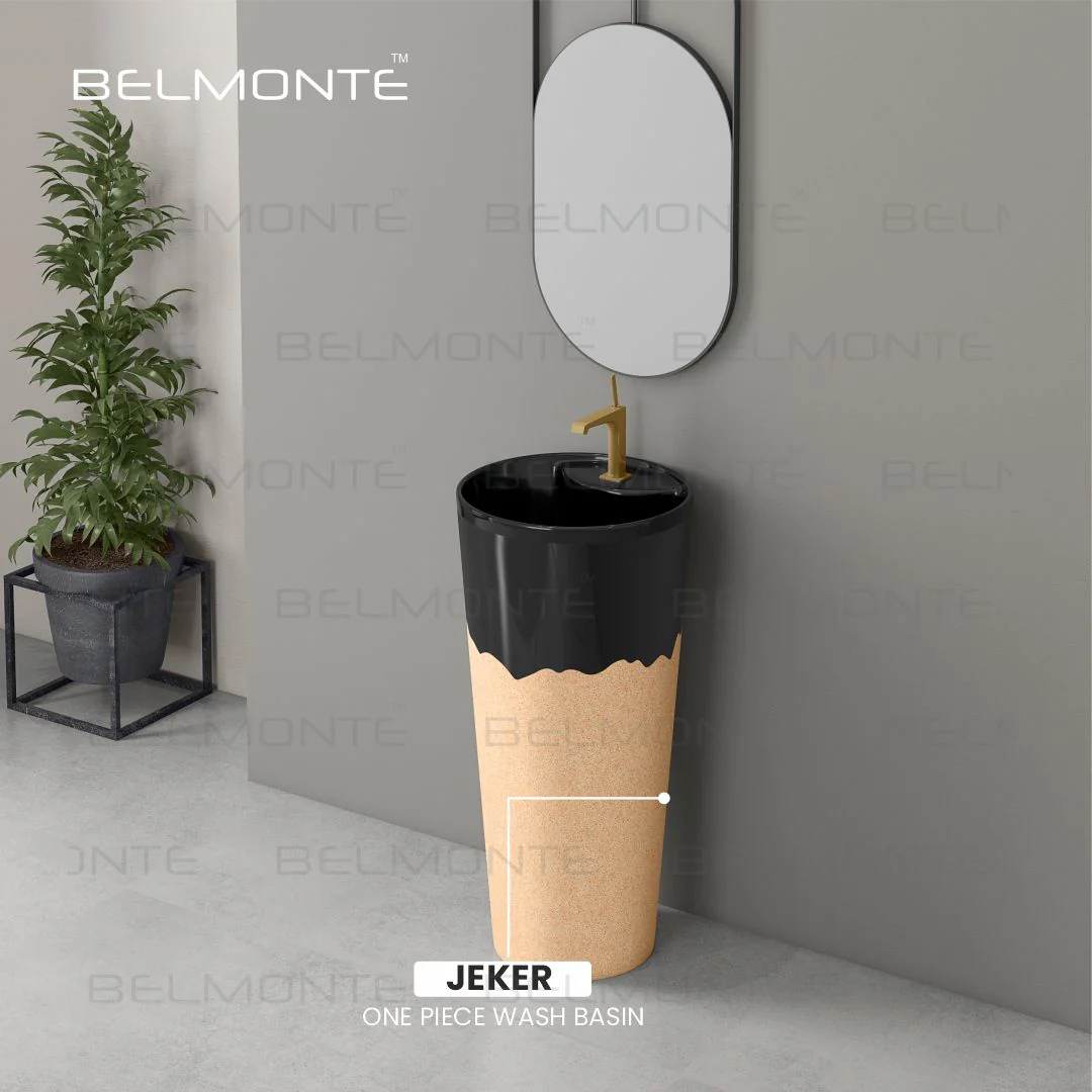 Designer One Piece Basin (Jeker W/B 03) - Image 3