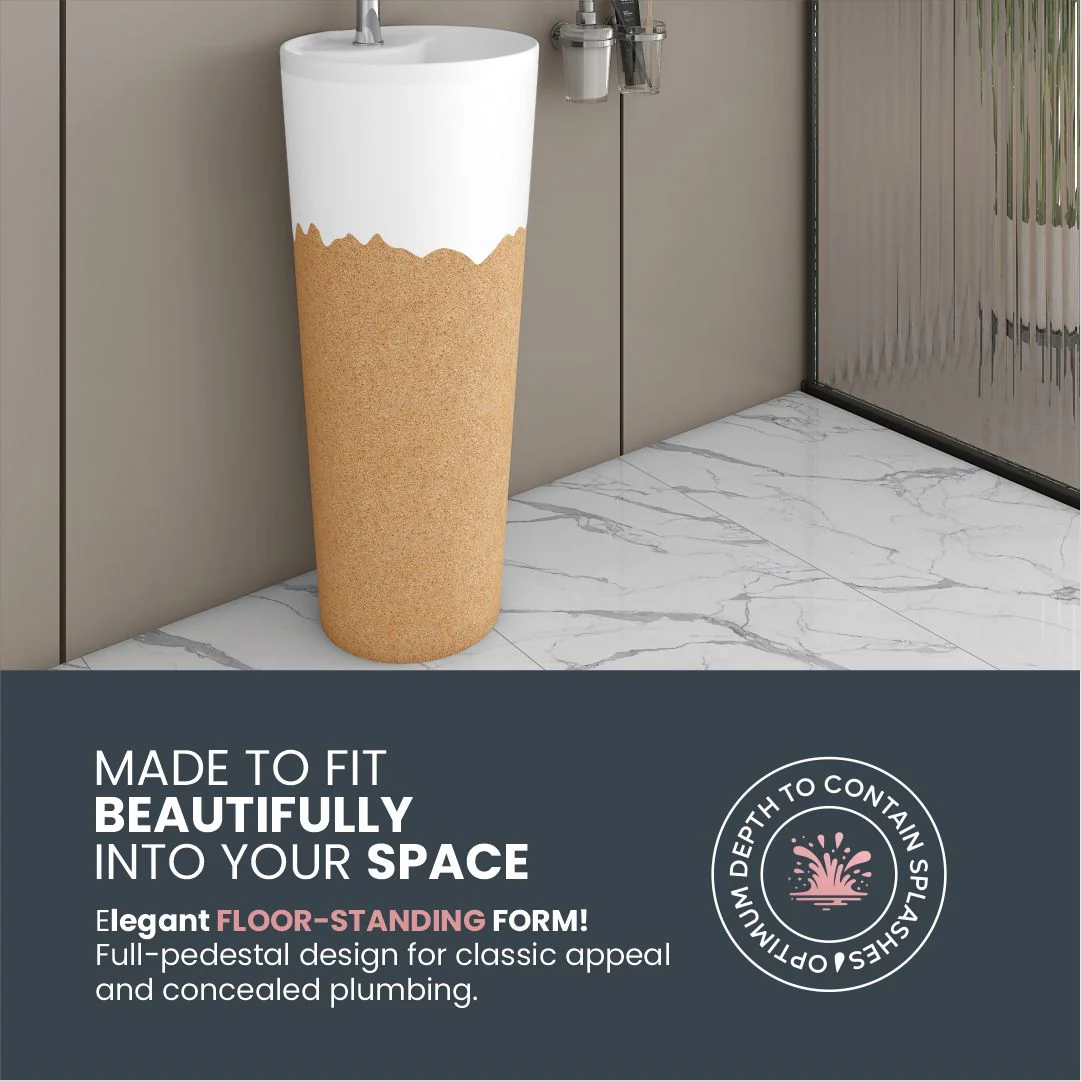 Designer One Piece Basin (Jeker WB03) - Image 7