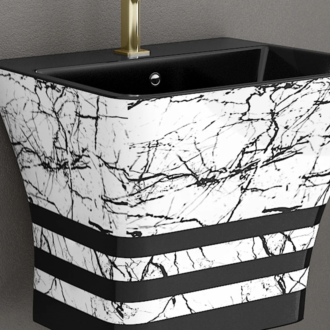Designer One Piece Half Basin (Cubix 56) - Image 2