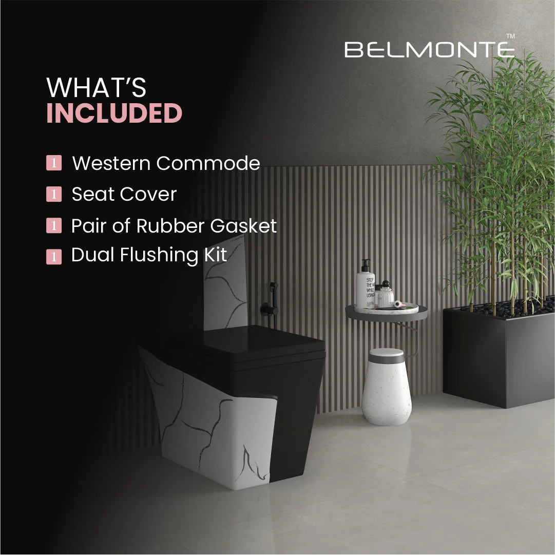 Designer One Piece Water Closet (Cuba OP 16) - Image 6